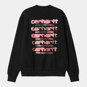 Carhartt WIP - Ink Bleed Sweat - Black Sweatshirts Carhartt WIP