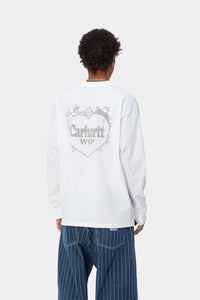 Carhartt WIP - L/S Spree T-Shirt - White T-Shirts Carhartt WIP