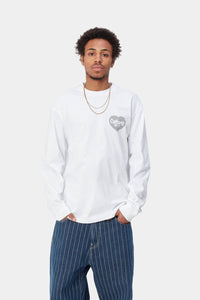 Carhartt WIP - L/S Spree T-Shirt - White T-Shirts Carhartt WIP