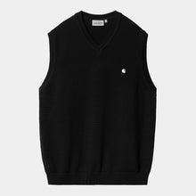Laden Sie das Bild in den Galerie-Viewer, Carhartt WIP - Madison Vest Sweater - Black Sweatshirts Carhartt WIP
