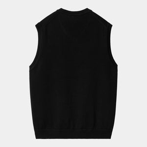 Carhartt WIP - Madison Vest Sweater - Black Sweatshirts Carhartt WIP