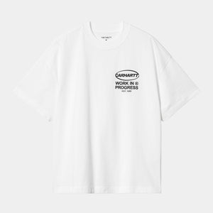 Carhartt WIP - S/S Body Of Work T-Shirt - White T-Shirts Carhartt WIP