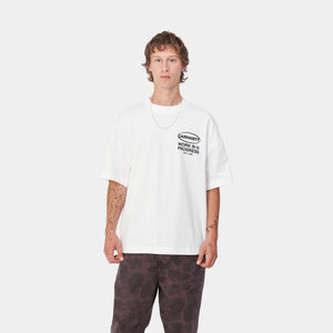 Carhartt WIP - S/S Body Of Work T-Shirt - White T-Shirts Carhartt WIP