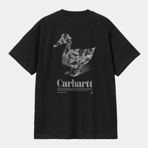 Carhartt WIP - S/S Fold Duck T-Shirt - Black T-Shirts Carhartt WIP