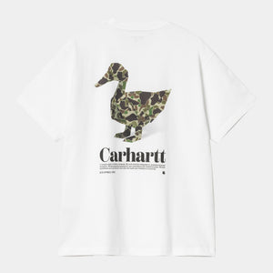 Carhartt WIP - S/S Fold Duck T-Shirt - White T-Shirts Carhartt WIP