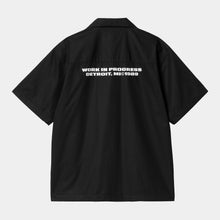 Laden Sie das Bild in den Galerie-Viewer, Carhartt WIP - S/S Link Script Shirt - Black Hemden Carhartt WIP
