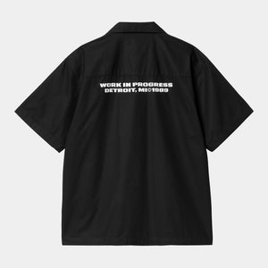 Carhartt WIP - S/S Link Script Shirt - Black Hemden Carhartt WIP