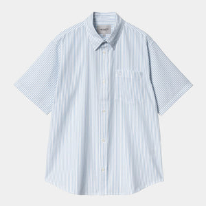 Carhartt WIP - S/S Phelps Shirt - Striped Hemden Carhartt WIP