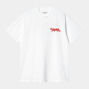 Carhartt WIP - SS/S Rocky T-Shirt - White T-Shirts Carhartt WIP
