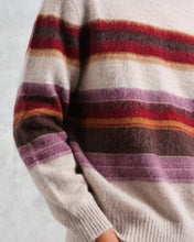 Laden Sie das Bild in den Galerie-Viewer, Wax London - Wilde Wool Jumper - Oatmeal Brush Stripe Pullover Wax London
