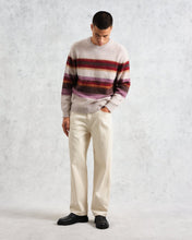 Laden Sie das Bild in den Galerie-Viewer, Wax London - Wilde Wool Jumper - Oatmeal Brush Stripe Pullover Wax London
