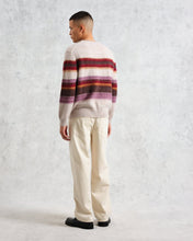 Laden Sie das Bild in den Galerie-Viewer, Wax London - Wilde Wool Jumper - Oatmeal Brush Stripe Pullover Wax London
