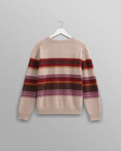 Laden Sie das Bild in den Galerie-Viewer, Wax London - Wilde Wool Jumper - Oatmeal Brush Stripe Pullover Wax London
